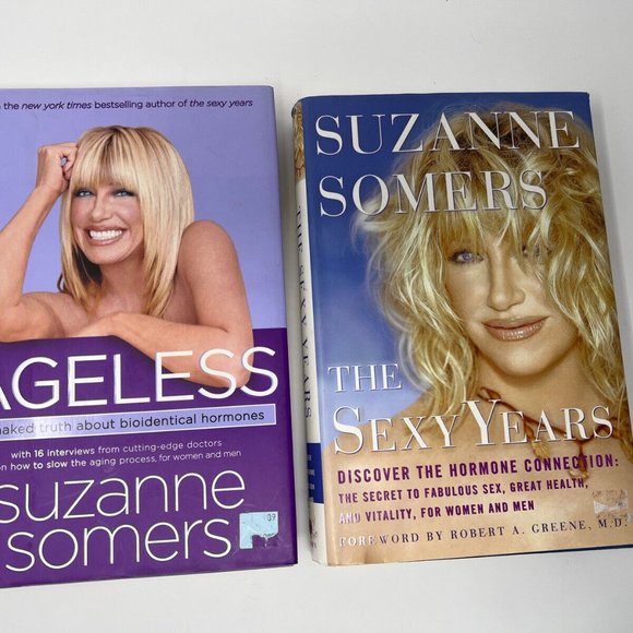 2 Suzanne Somers Books Ageless: The Naked Truth & The sexy Years - Picture 3 of 3